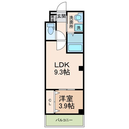 Calmeの物件間取画像